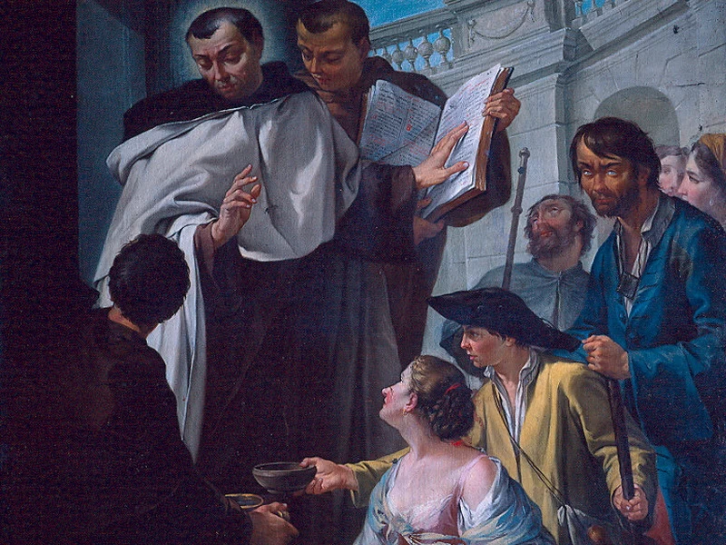 1720-Antonio Bresciani - Sant'Alberto resuscita un fanciullo - Palazzo della Pilotta, Parma